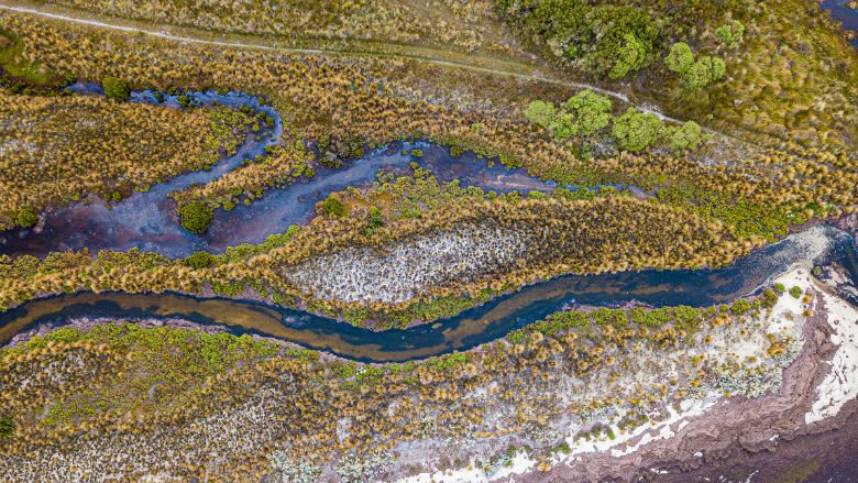 Australian wetland river